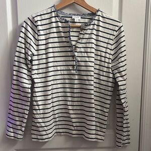J.Crew Long Sleeve Henley Top